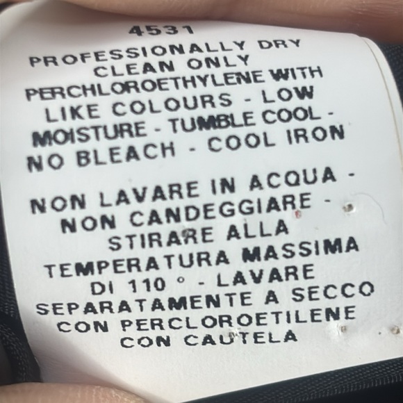 NWOT Moschino Womens Black Silk Blend Sleeveless V-Neck Blouson Dress Size 4 - Picture 13 of 13